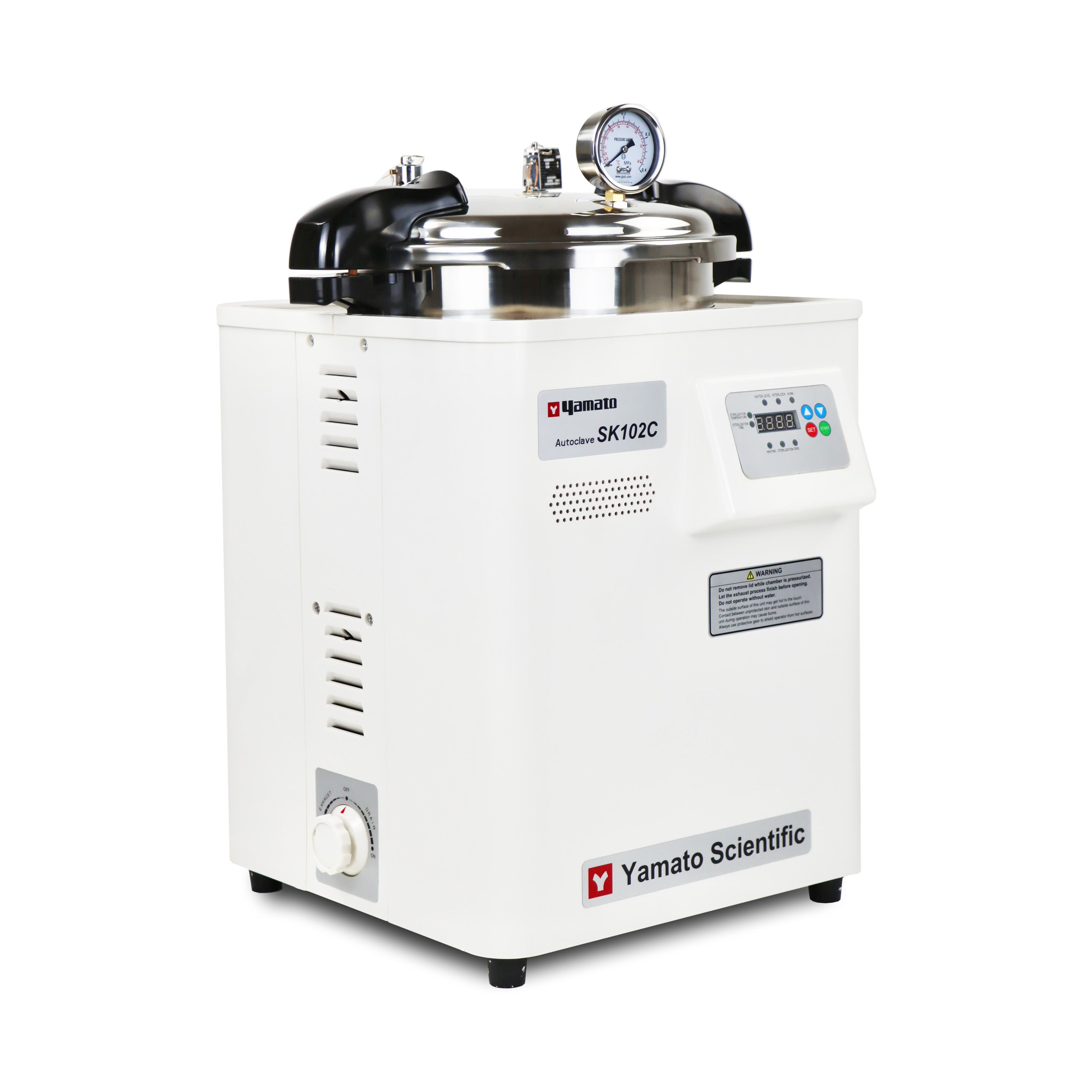 Autoclave Digital Vertical 18L 25x30cm 115V Yamato